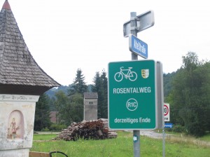 Radweg Ende